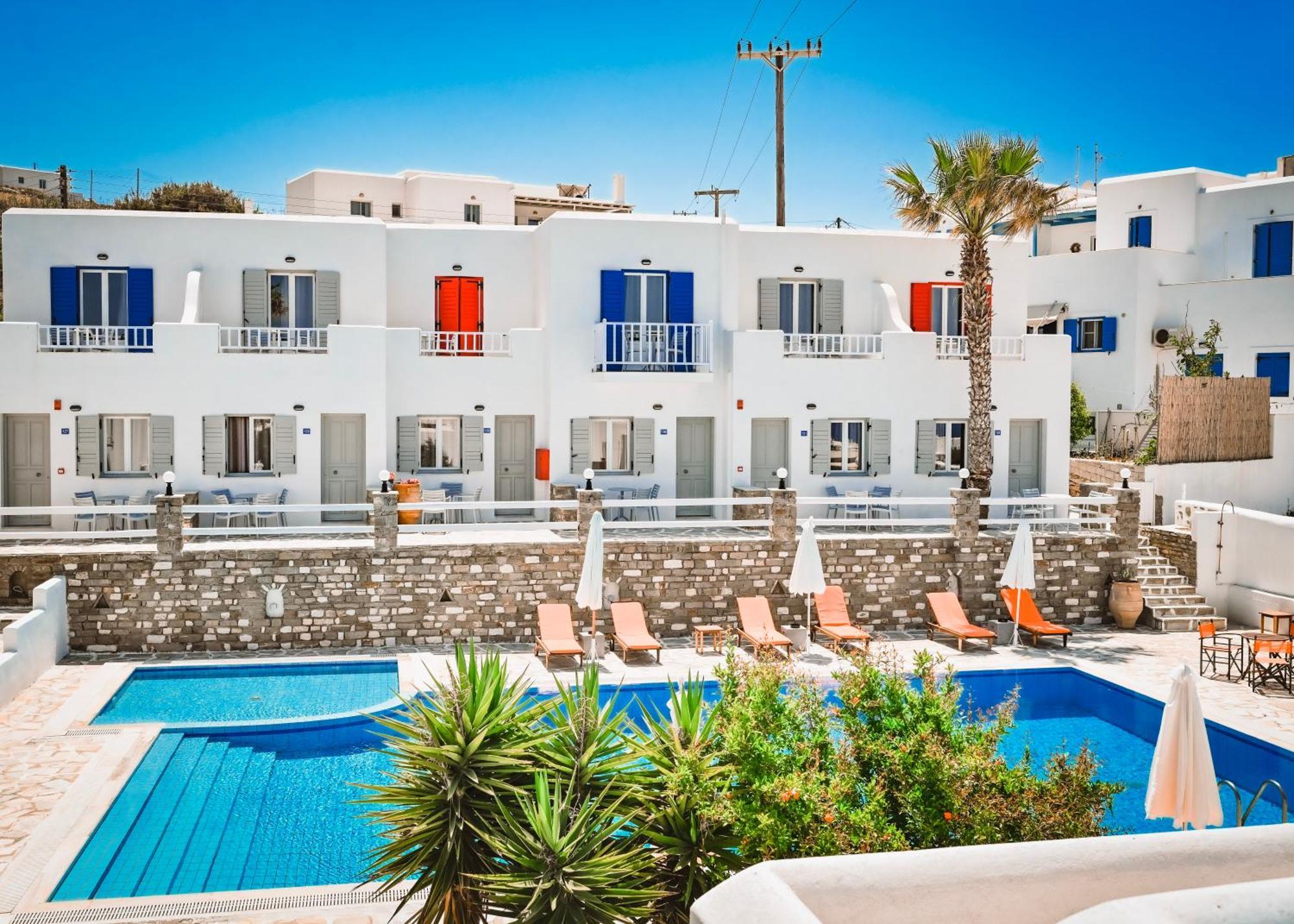 Summer Shades Hotel - Ex Arkoulis Naousa Exterior foto
